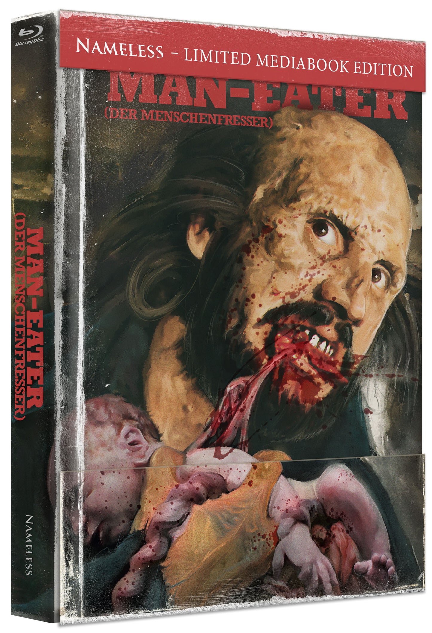 MAN EATER - MEDIABOOK - COVER E - WATTIERT