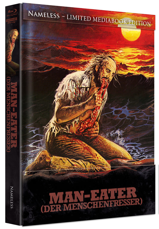 MAN EATER - MEDIABOOK - COVER G - 4K-UHD/2x BD