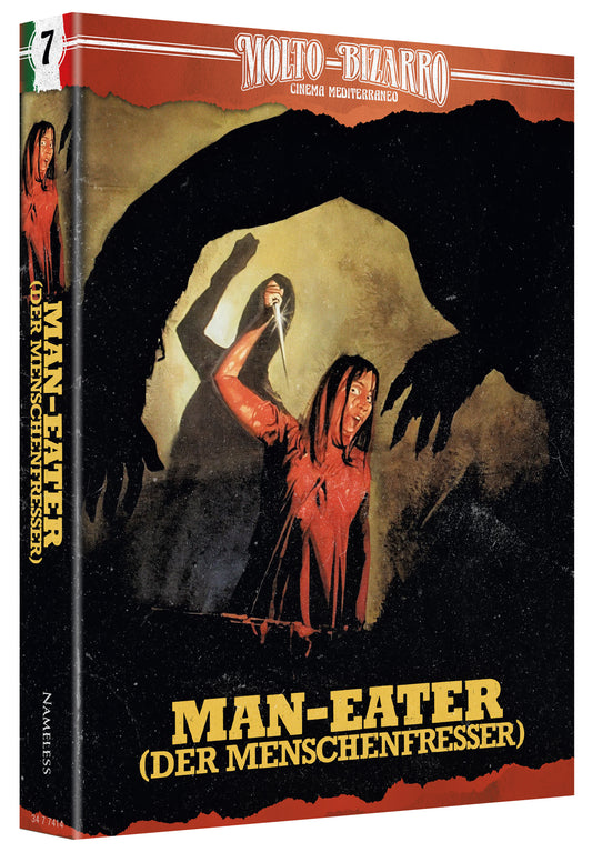 MAN EATER - MEDIABOOK - COVER I - 4K-UHD/2x BD