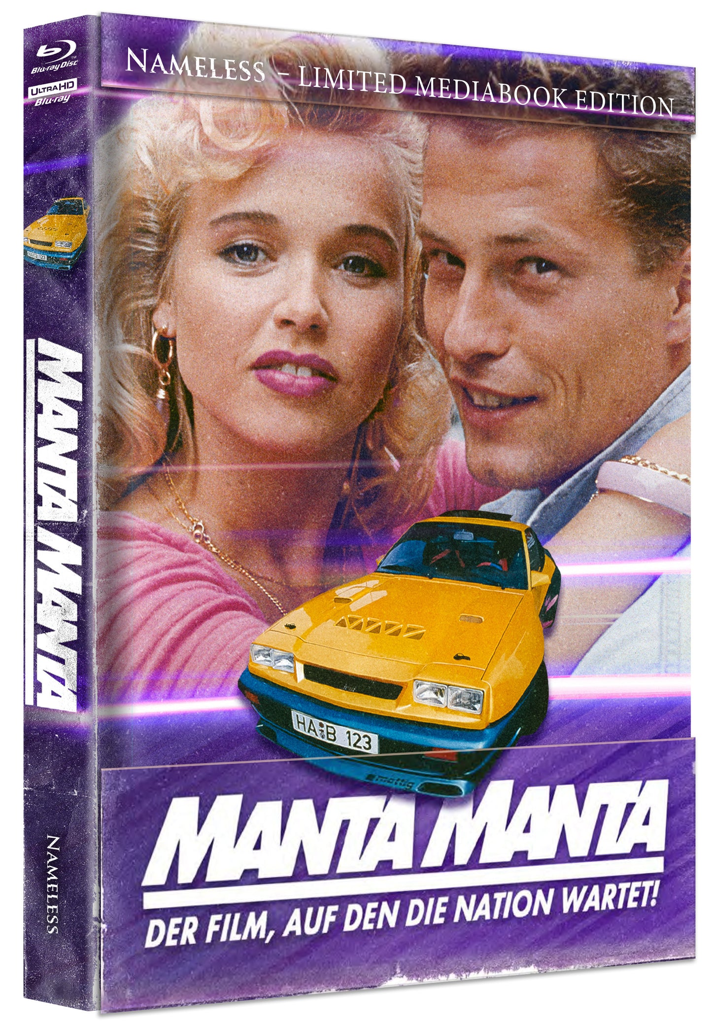 MANTA MANTA - MEDIABOOK - COVER A - UHD/BD