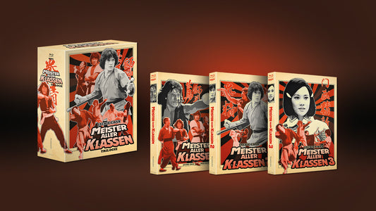 MEISTER ALLER KLASSEN - COLLECTION  1-3  SCHUBER EDITION - MEDIABOOK - COVER B - 4K-UHD/BD
