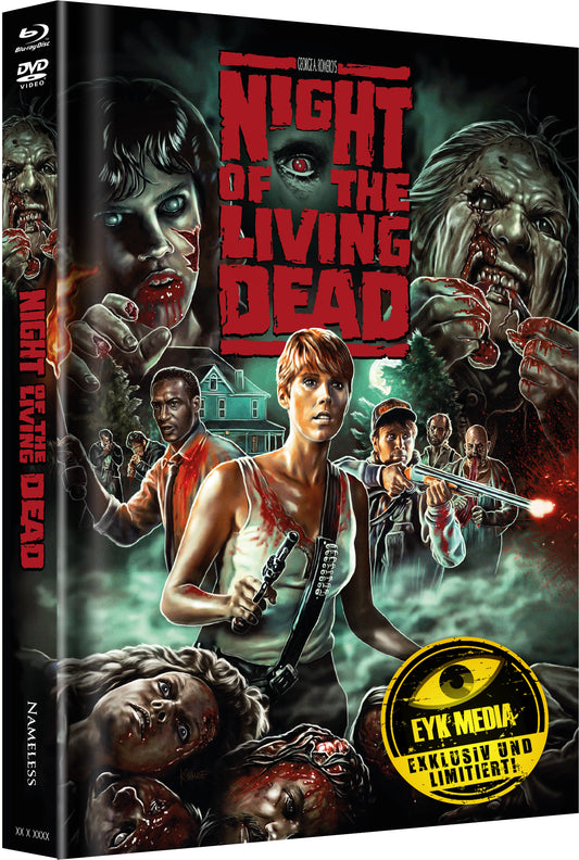 NIGHT OF THE LIVING DEAD MEDIABOOK COVER H WATTIERT