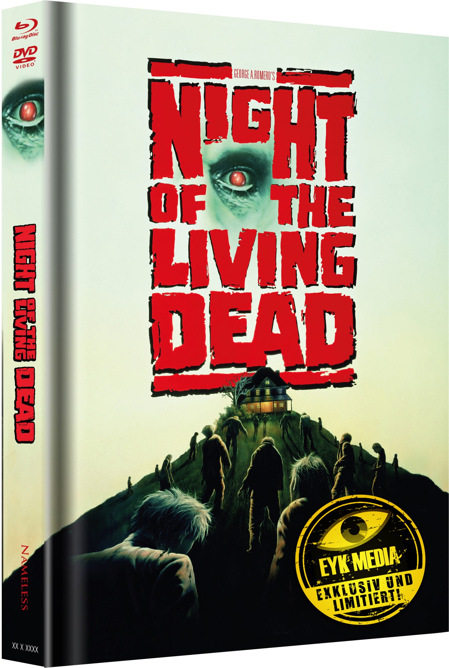 NIGHT OF THE LIVING DEAD MEDIABOOK COVER I WATTIERT