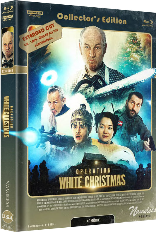 OPERATION WHITE CHRISMAS - MEDIABOOK - COVER C - RETRO - 4 DISK EDITION