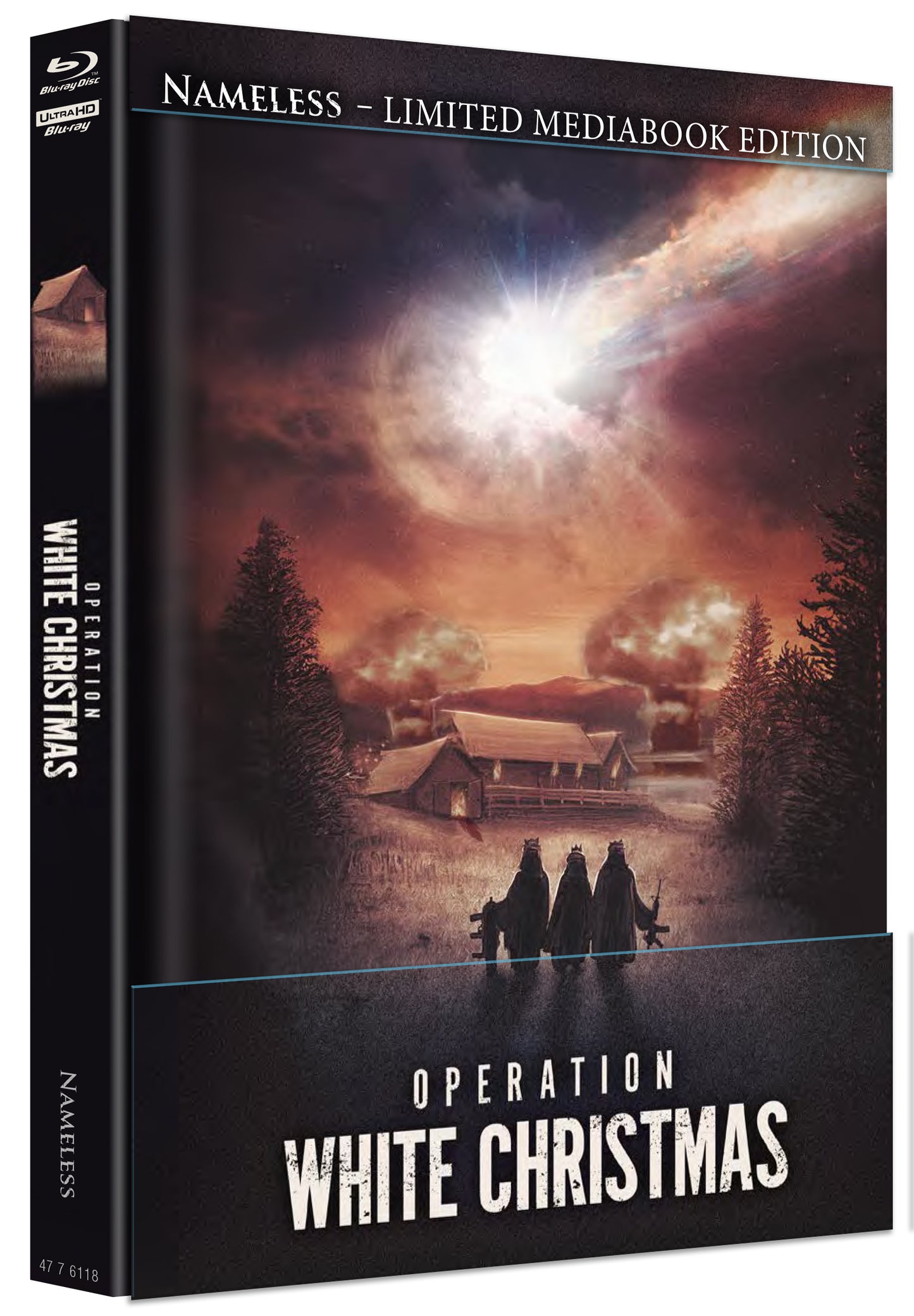 OPERATION WHITE CHRISMAS - MEDIABOOK - COVER D - WEIHNACHTSSTERN - 4 DISK EDITION