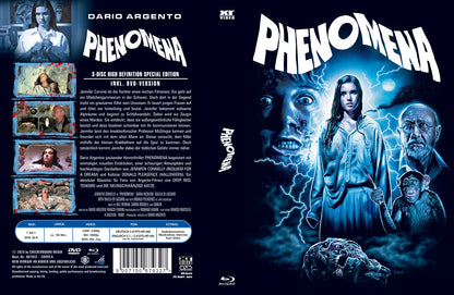 PHENOMENA - MEDIABOOK - COVER A - 2xBD/DVD - 3-DISC EDITION