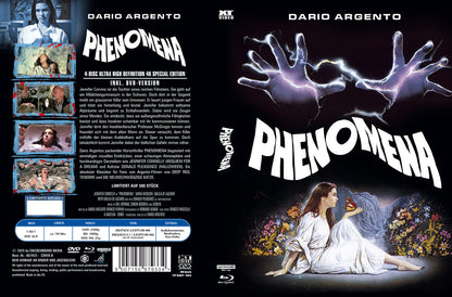 PHENOMENA - MEDIABOOK - COVER B - 4K-UHD/2xBD/DVD - 4-DISC EDITION