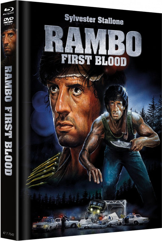 Rambo 1 Mediabook Cover A Limitiert auf 666