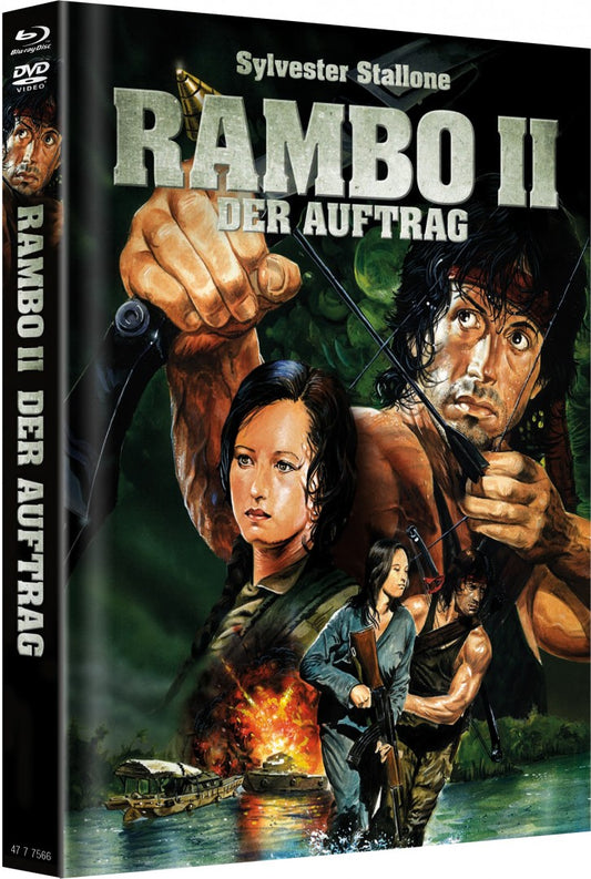 Rambo 2 Mediabook Cover A Limitiert auf 666