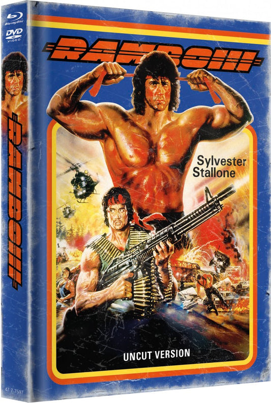 Rambo 3 Mediabook Cover B Limitiert auf 999