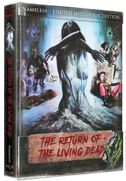 RETURN OF THE LIVING DEAD - MEDIABOOK BD/4K-UHD - COVER A - WATTIERT