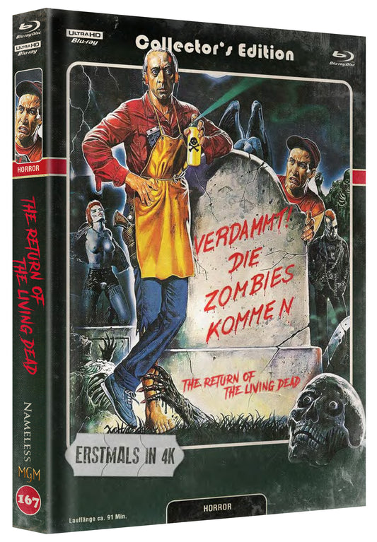 RETURN OF THE LIVING DEAD - MEDIABOOK BD/4K-UHD - COVER C