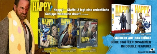 HAPPY - FULL-SET MIT 3 MEDIABOOKS UND 2 BIGBOOK - BD/DVD