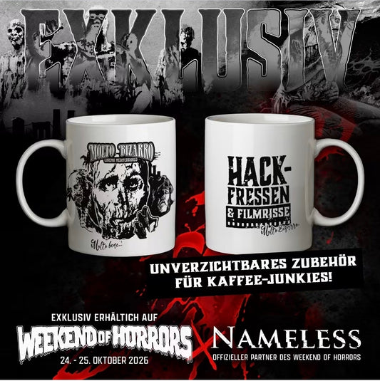 ZOMBIES UNTERKANNIBALEN - TASSE - WEEKEND OF HORROR EDITION