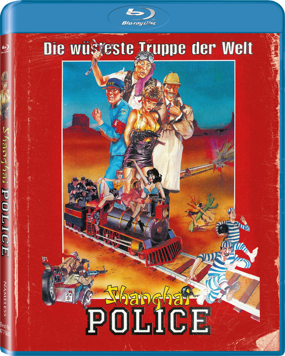 SHANGHAI POLICE - BD/DVD - COVER D - 3 DISC EDITION