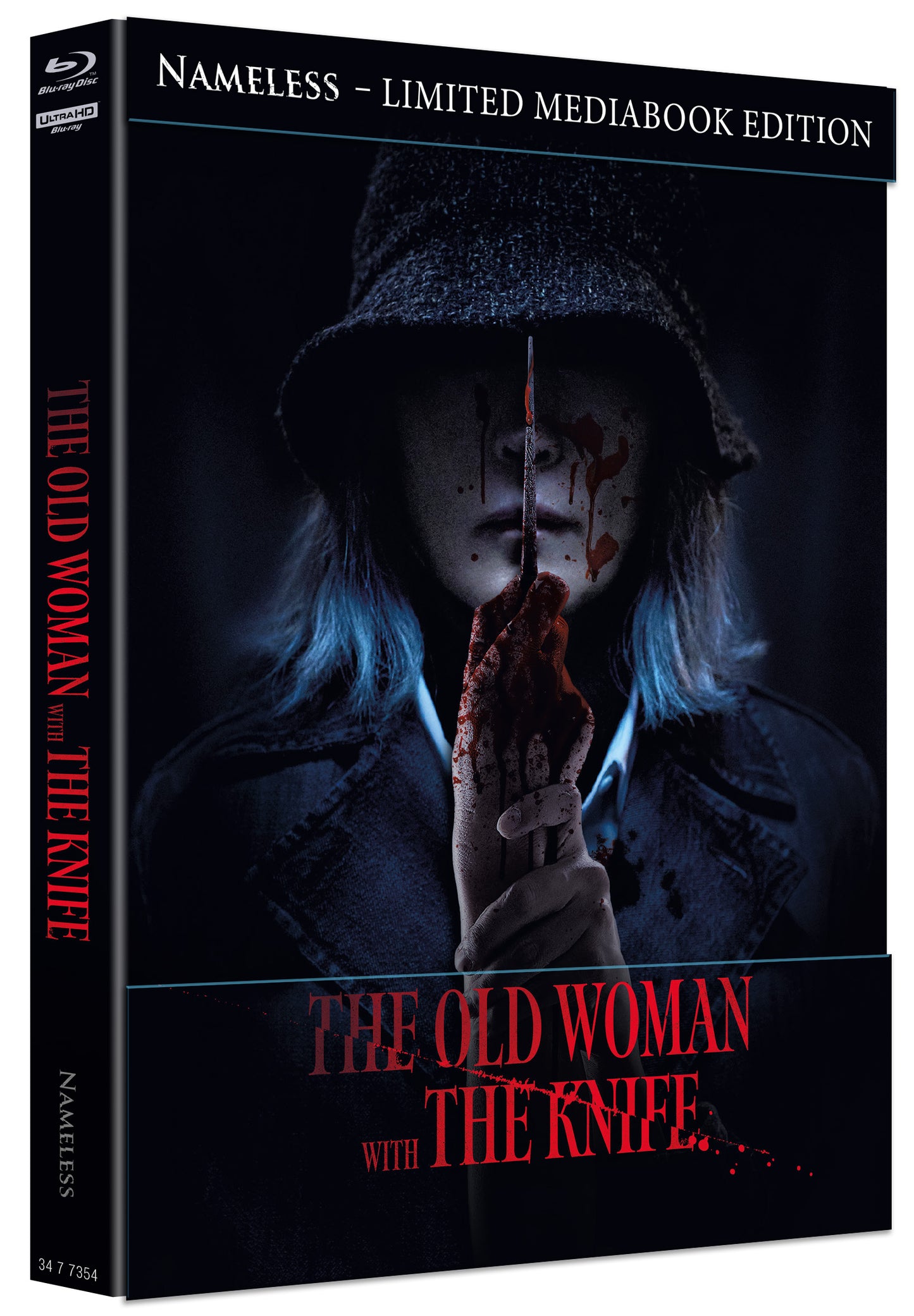 THE OLD WOMAN WHIT THE KNIFE - MEDIABOOK - COVER A - 4K-UHD/BD