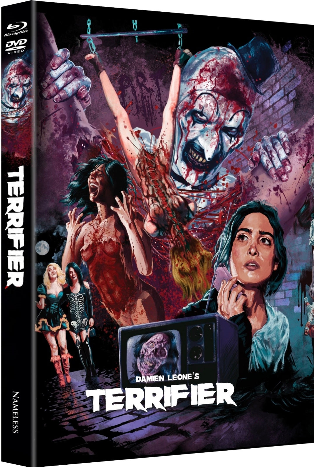 TERRIFIER - MEDIABOOK - COVER  ARTWORK BD/DVD