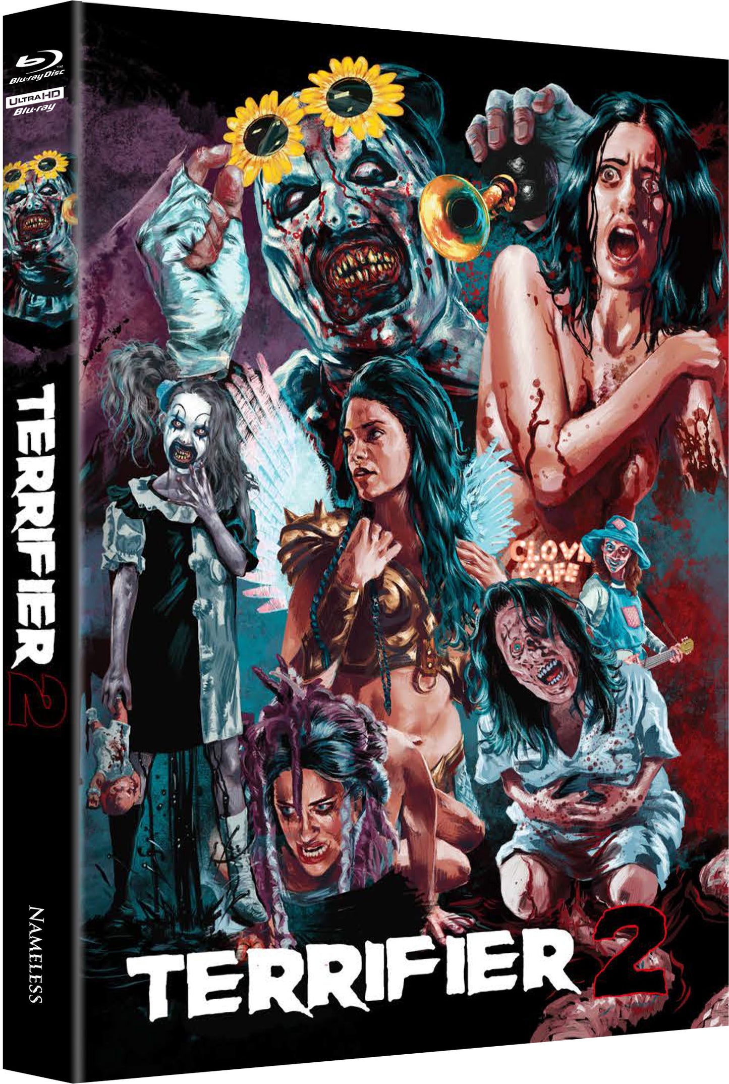 TERRIFIER 2 - MEDIABOOK - COVER ARTWORK - UHD/BD