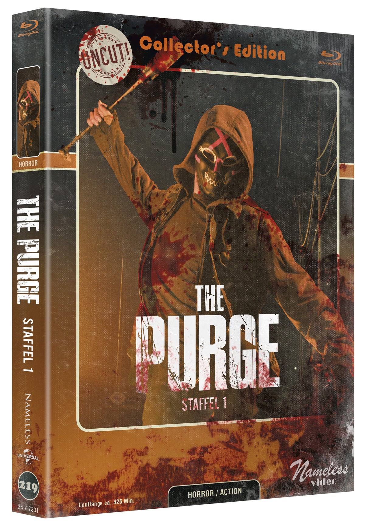 THE PURGE STAFFEL 1 - MEDIABOOK - COVER C BD/DVD