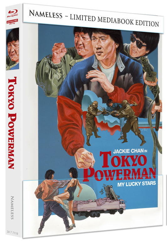 POWERMAN 4 - TOKYO POWERMAN - MEDIABOOK - BD/4K-UHD - COVER B