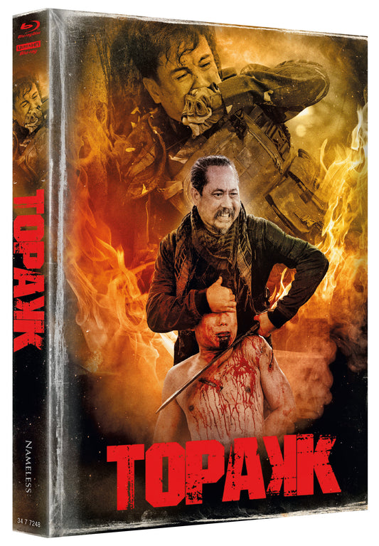 TOPAKK - MEDIABOOK - COVER D - WATTIERT - 4K-UHD/BD