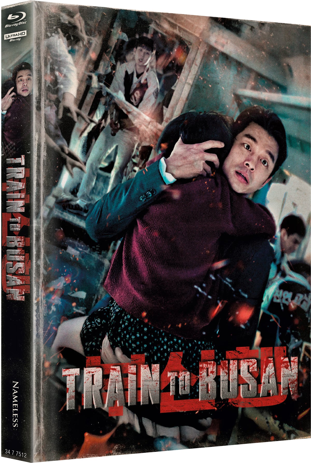 TRAIN TO BUSAN - MEDIABOOK - COVER B WATTIERT- 4K-UHD/BD