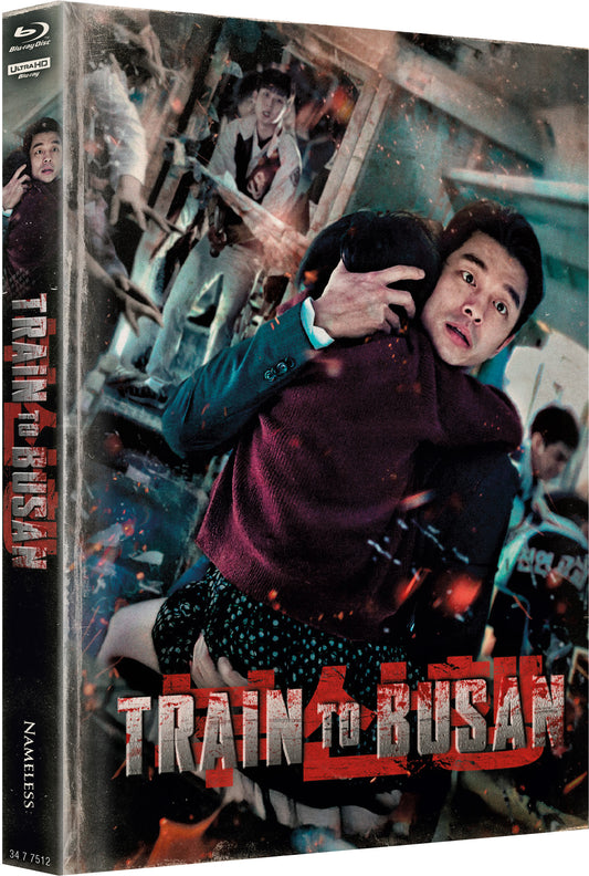 TRAIN TO BUSAN - MEDIABOOK - COVER B WATTIERT- 4K-UHD/BD