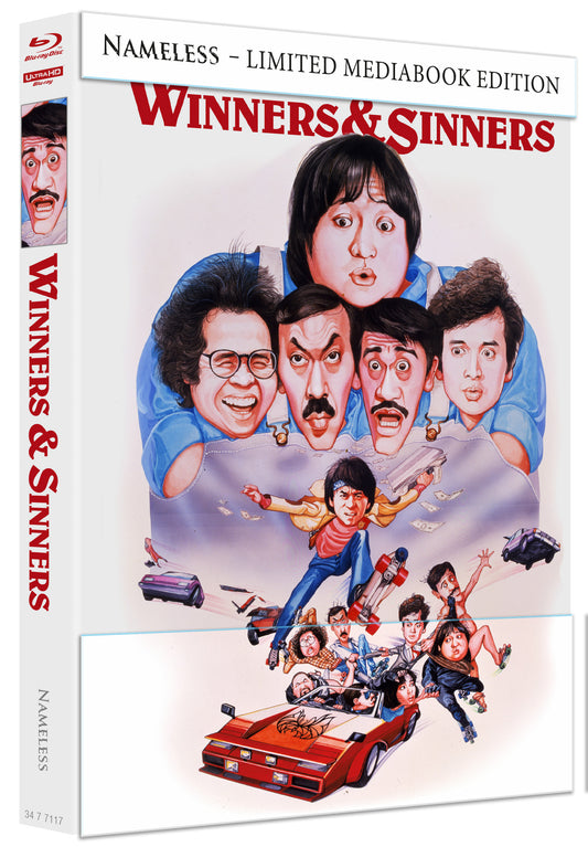 POWERMAN 5 - WINNERS & SINNERS - MEDIABOOK - BD/4K-UHD - COVER B