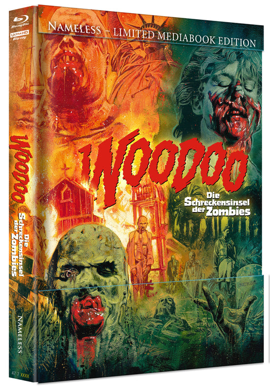 WOODOO - MEDIABOOK - COVER E - ARTWORK 3 - 4DISC EDITION