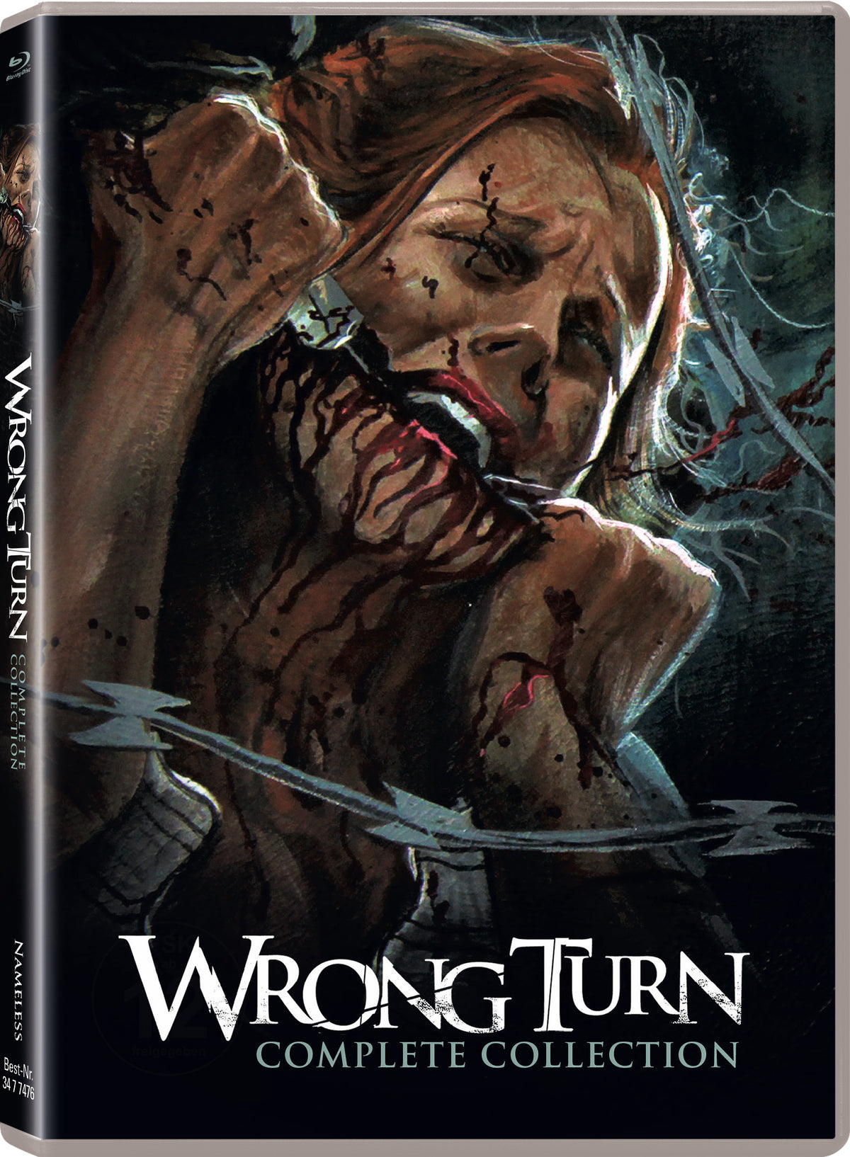 WRONG TURN COLLECTION - BLU RAY - 7 DISC EDITION