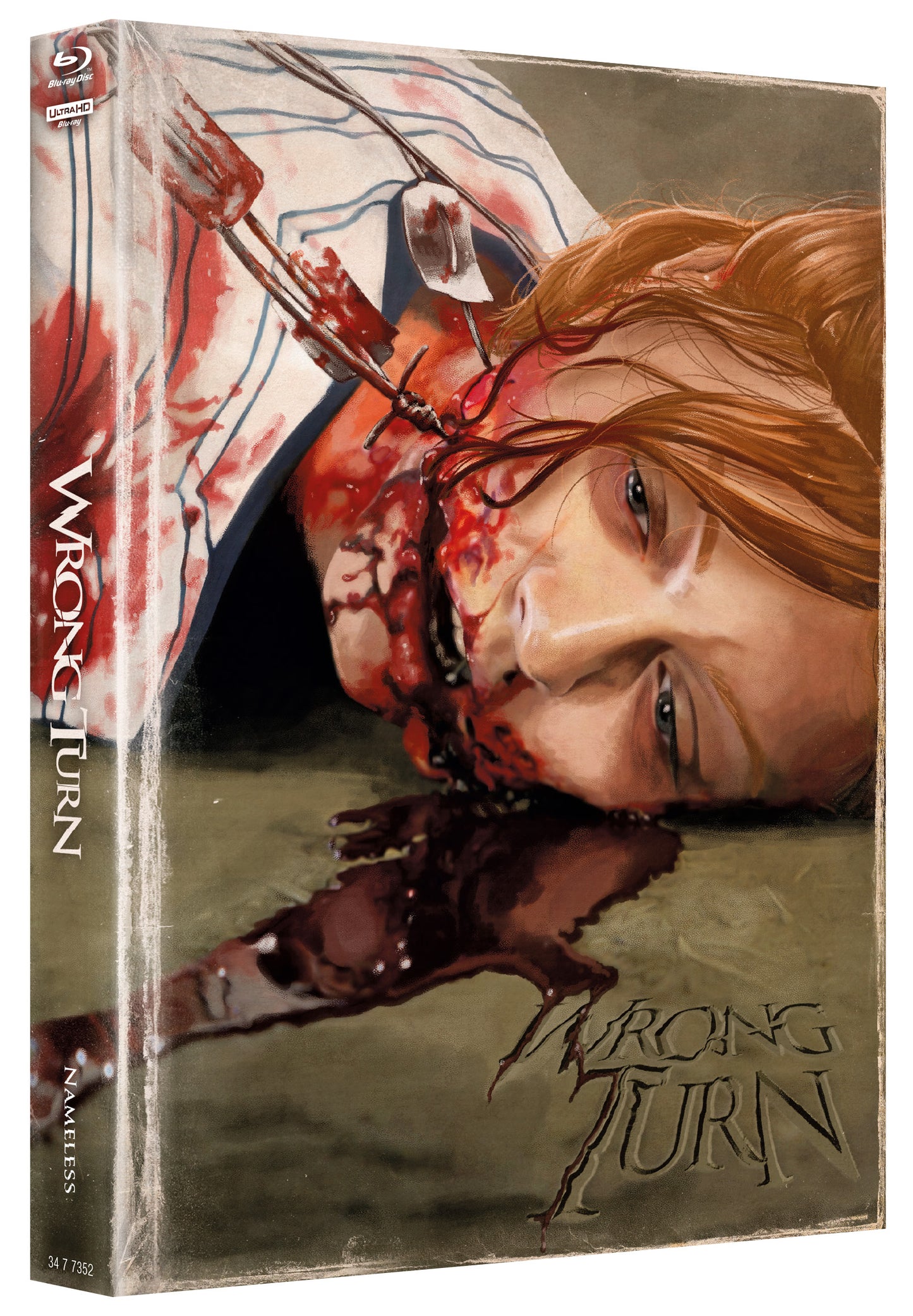 WRONG TURN - MEDIABOOK - COVER F - WATTIERT - BD/4K-UHD