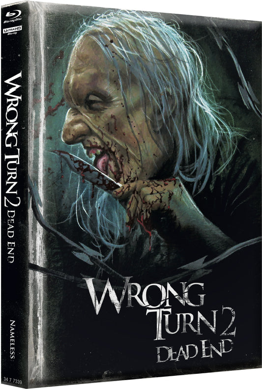 WRONG TURN 2 - MEDIABOOK - COVER B - WATTIERT -  BD/4K-UHD