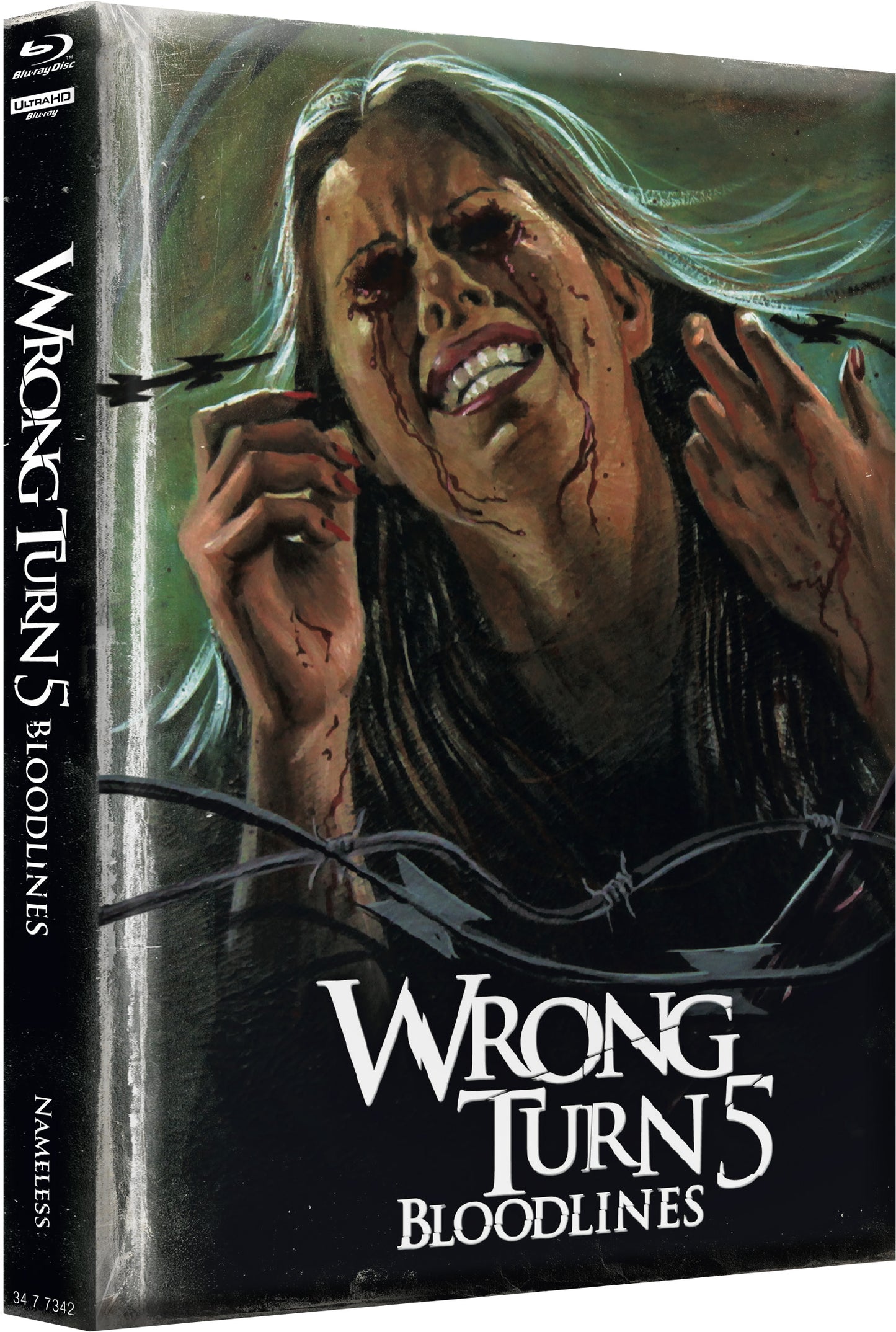 WRONG TURN 5 - MEDIABOOK - COVER B - WATTIERT - BD/4K-UHD