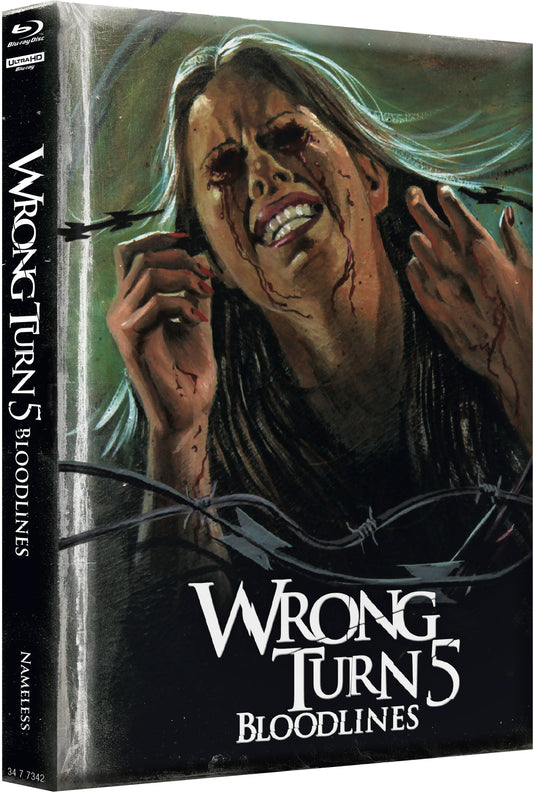WRONG TURN 5 - MEDIABOOK - COVER B - WATTIERT - BD/4K-UHD