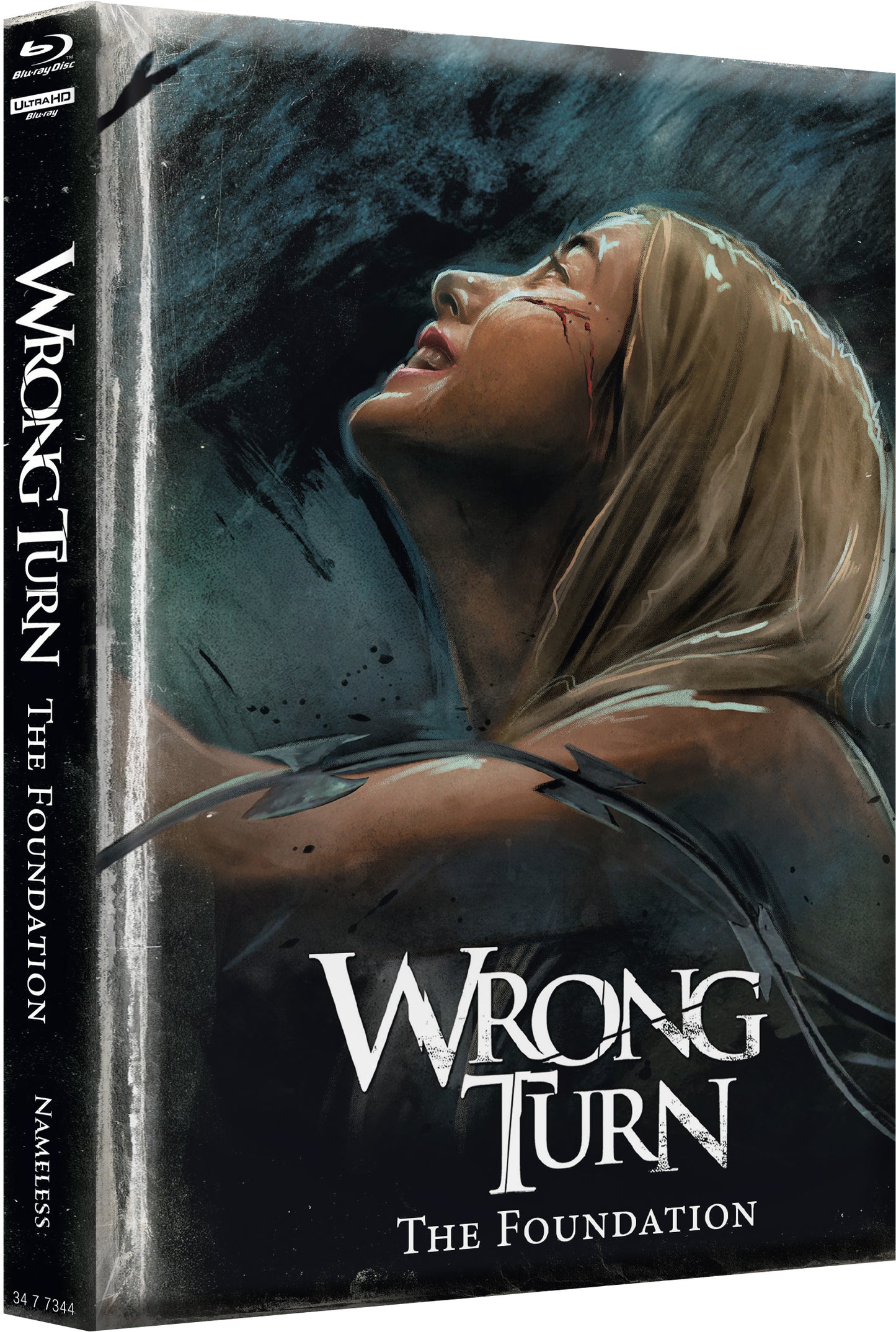 WRONG TURN 7 FOUNDATION - MEDIABOOK - COVER B - WATTIERT -  BD/4K-UHD