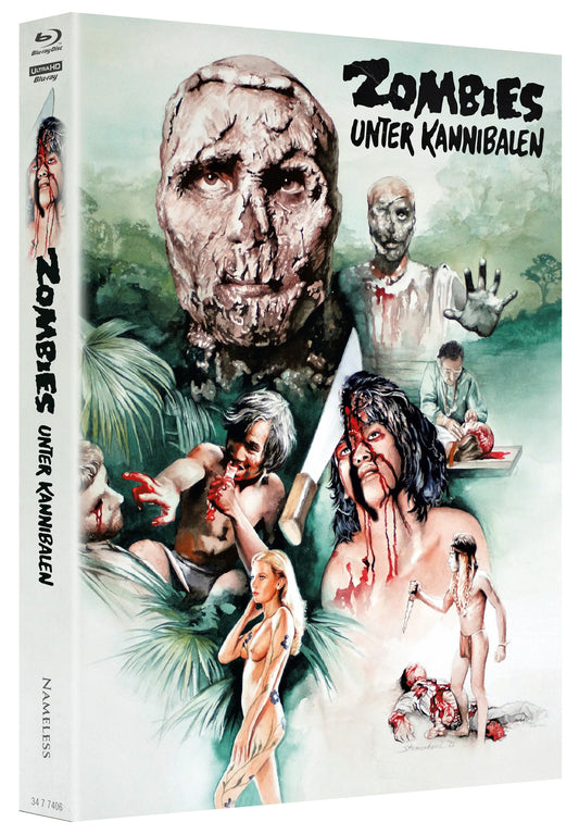 ZOMBIES UNTER KANNIBALEN - MEDIABOOK - COVER E - 4DISC EDITION