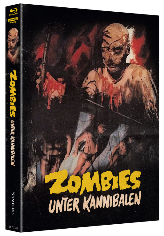 ZOMBIES UNTER KANNIBALEN - MEDIABOOK - COVER G - 4DISC EDITION