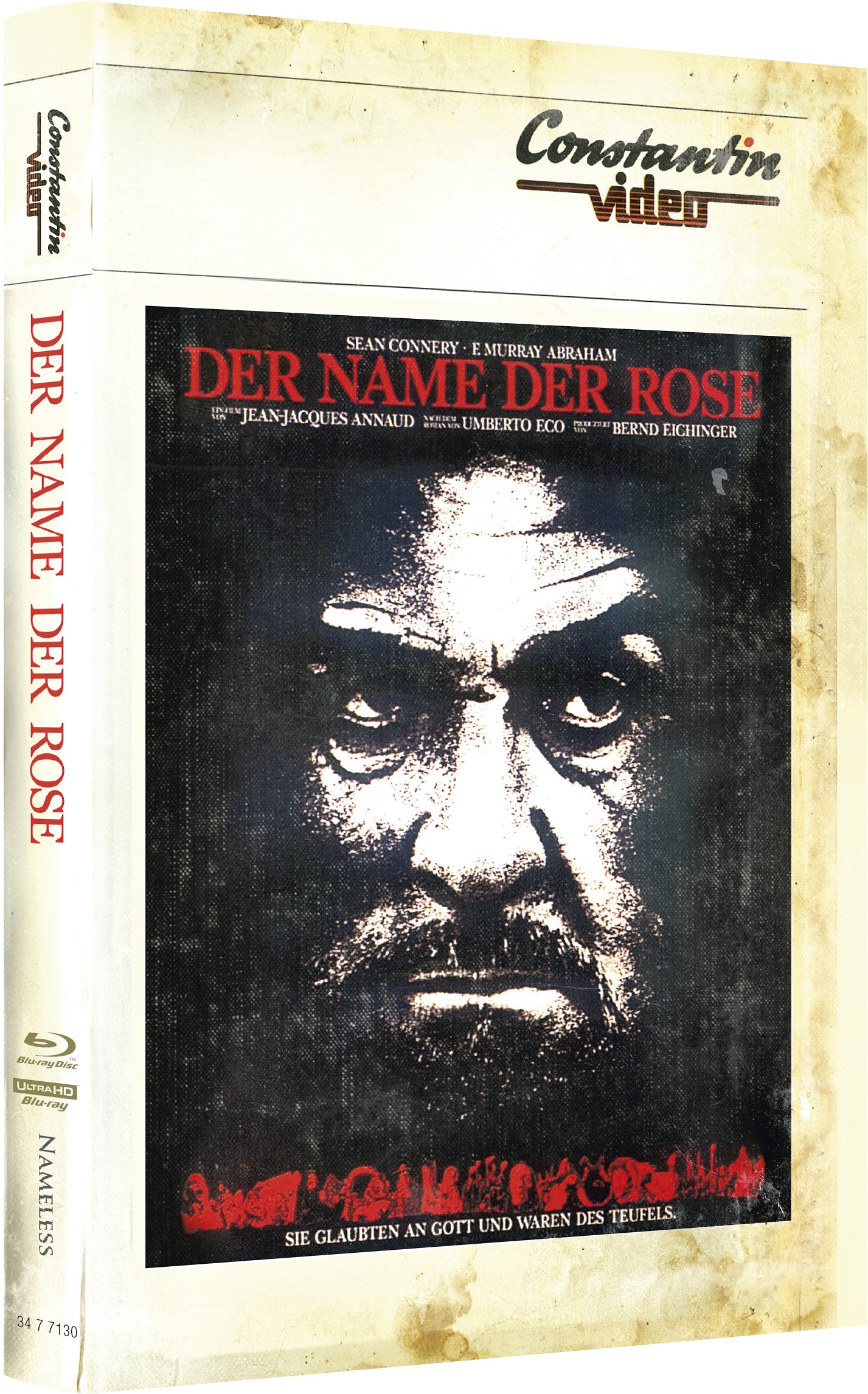 DER NAME DER ROSE -HARTBOX - 4K-UHD/BD