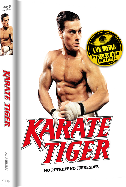 Karate Tiger Mediabook Cover E Wattiert Limitiert auf 500