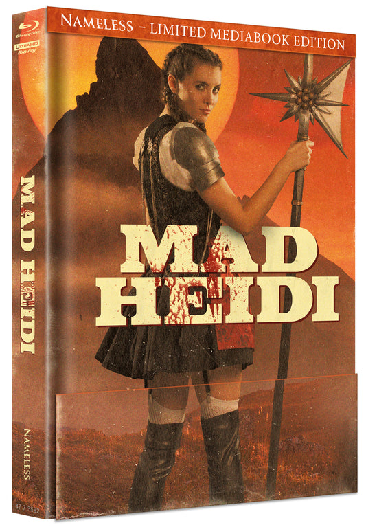 MAD HEIDI - COVER B - MEDIABOOK - BD/UHD/SOUNDTRACK CD