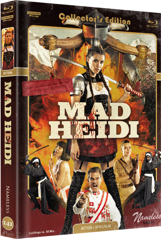 MAD HEIDI - COVER C - MEDIABOOK - BD/UHD/SOUNDTRACK CD