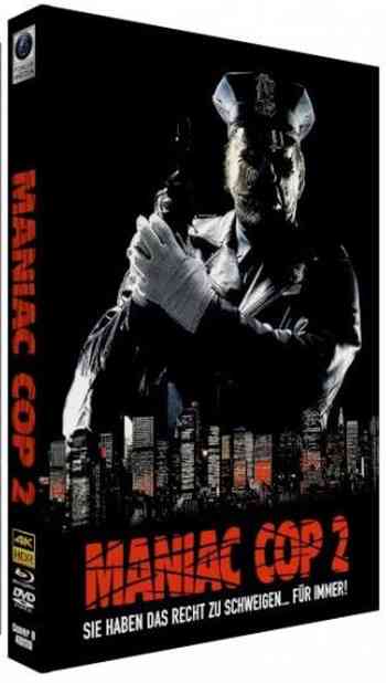 Maniac Cop 2 - Uncut Mediabook - 4K Ultra HD/BD/DVD Cover B