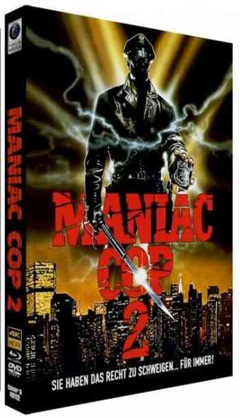 Maniac Cop 2 - Uncut Mediabook - 4K Ultra HD/BD/DVD Cover D