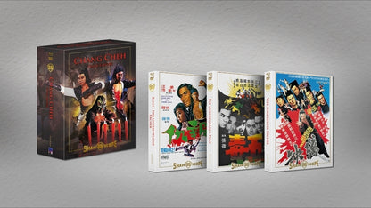 CHANG CHEH – TRIPLE FEATURE - SCHUBER EDITION 3 MEDIABOOKS COVER A  - BD/DVD