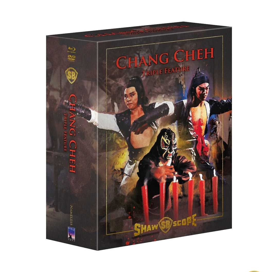 CHANG CHEH – TRIPLE FEATURE - SCHUBER EDITION 3 MEDIABOOKS COVER A  - BD/DVD