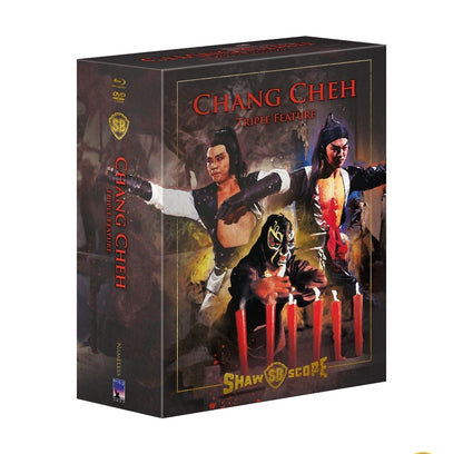 CHANG CHEH – TRIPLE FEATURE - SCHUBER EDITION 3 MEDIABOOKS COVER A  - BD/DVD