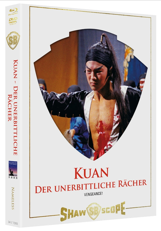 KUAN - DER UNERBITTLICHE RÄCHER - MEDIABOOK - COVER B - BD/DVD