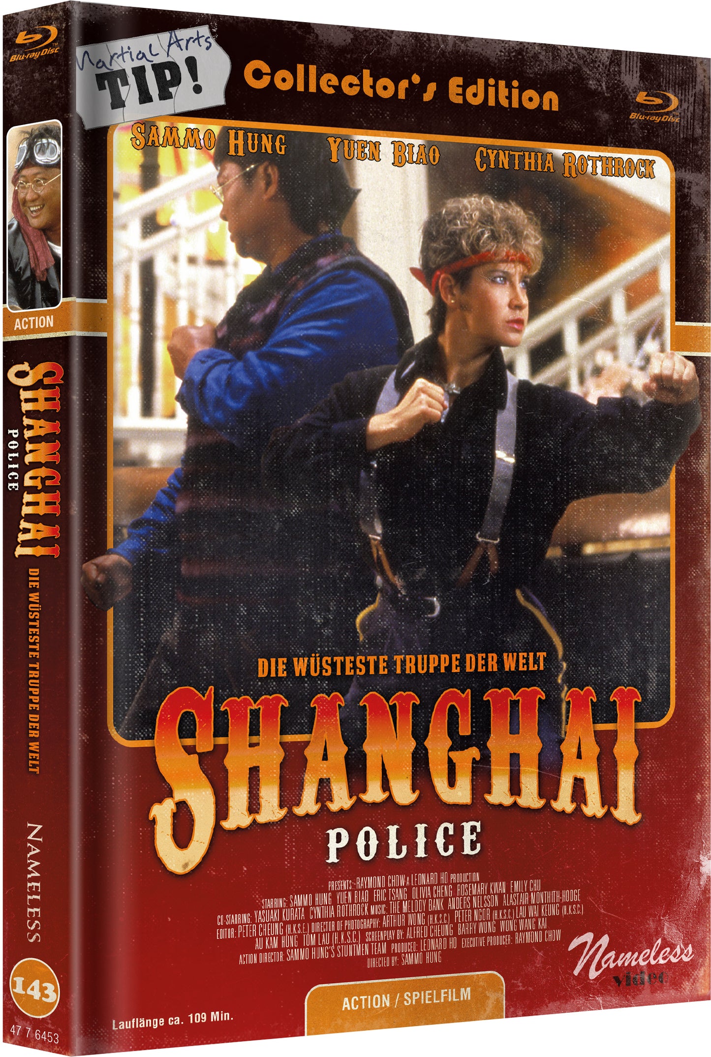 SHANGHAI POLICE - MEDIABOOK - COVER C - 3 DISC EDITION