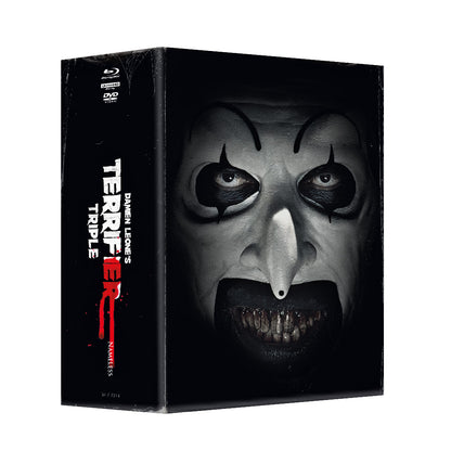 TERRIFIER 1-3  SCHUBER EDITION - 3 MEDIABOOKS - UHD/BD/DVD