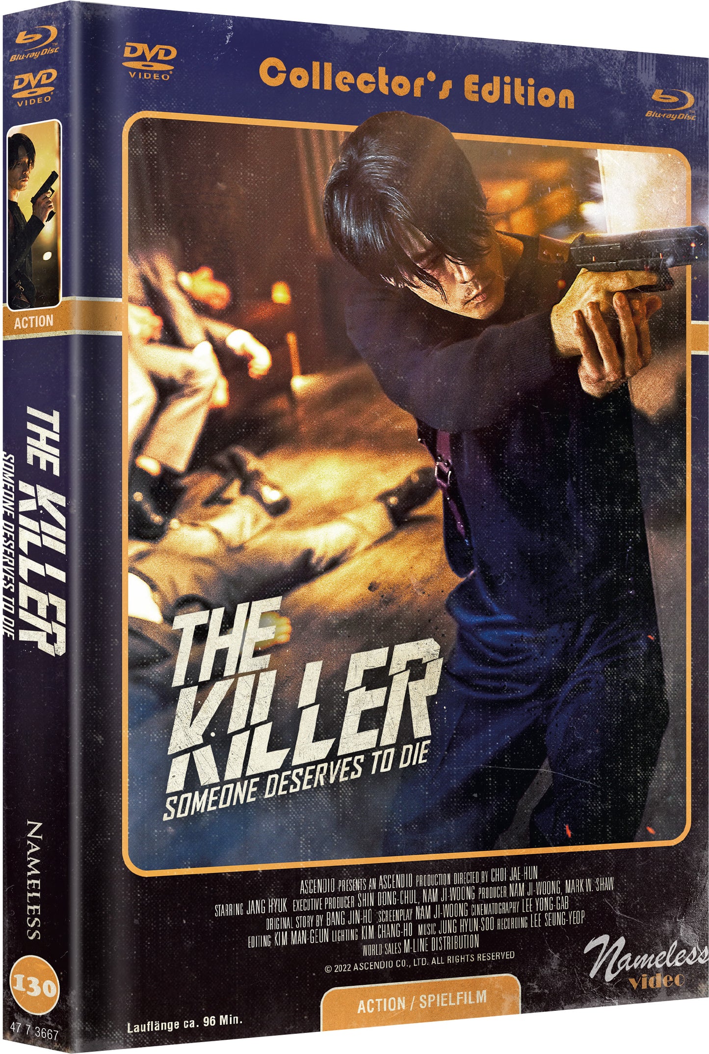 THE KILLER - MEDIABOOK - Cover D - Retro